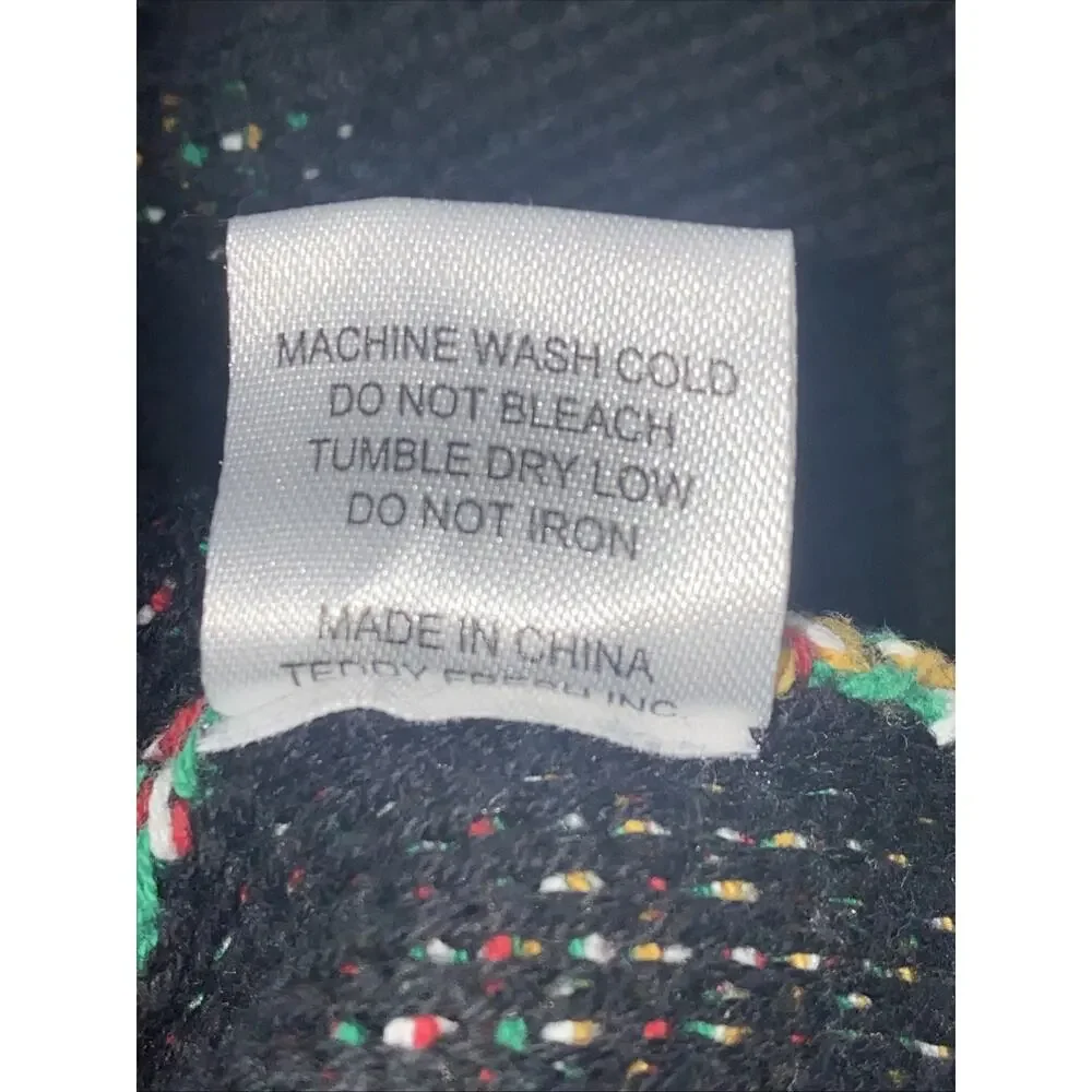 Teddy fresh Sweater Size Small 100% Cotton Stripes